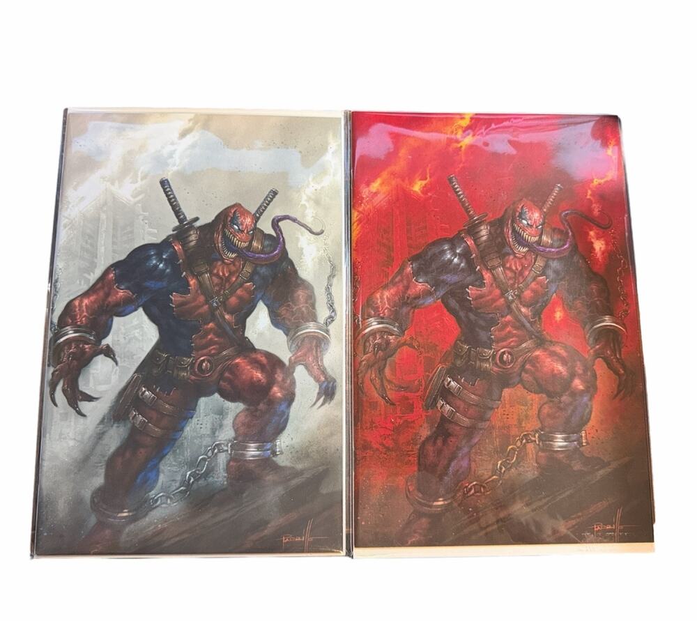X-Force Killshot Lucio Parrillo Venompool Virgin Variant Cover Set